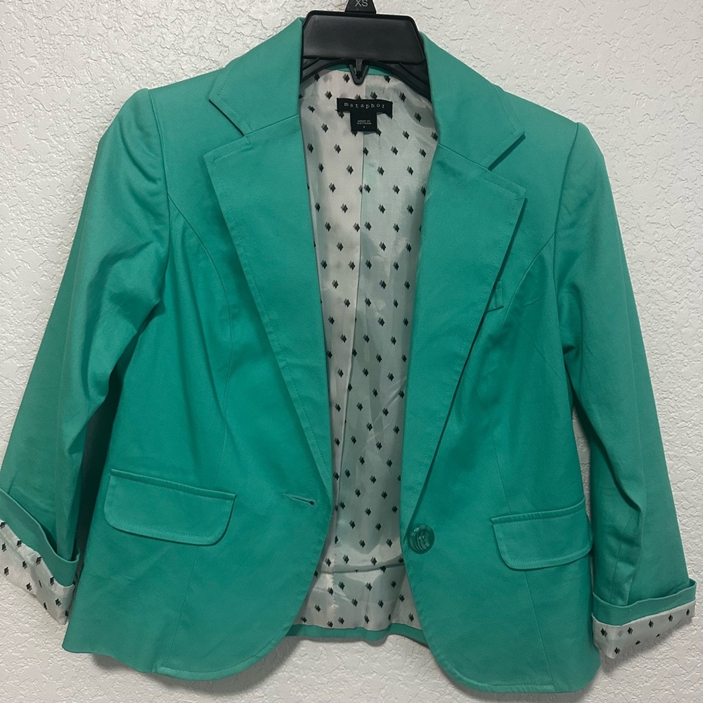 Teal Blazer (NEW)